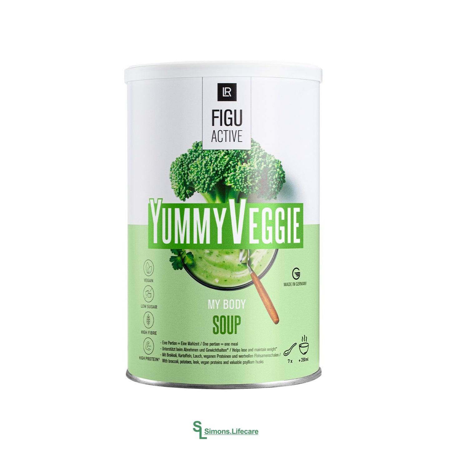 Volle Veggie-Power - Mit der LR FIGUACTIVE Yummy Veggie Suppe! Jetzt bei Simons.Lifecare mit schneller Lieferung!