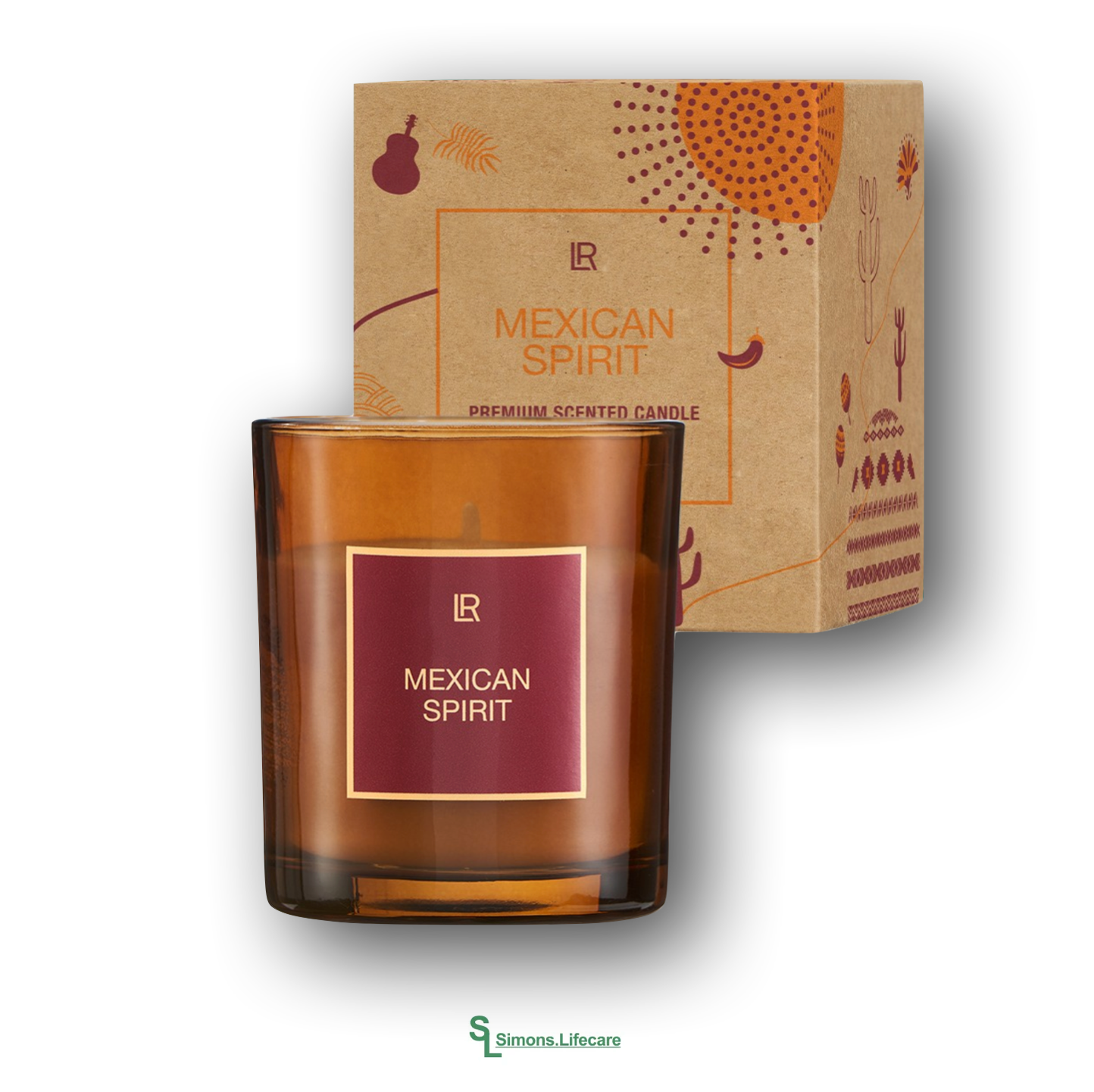 Ein Hauch mexikanischer Lebensfreude für dein Zuhause – mit der LR Premium Scented Candle Mexican Spirit winterliche Duftkerze LIMITED EDITION! Brenndauer: zirka 25 Stunden.