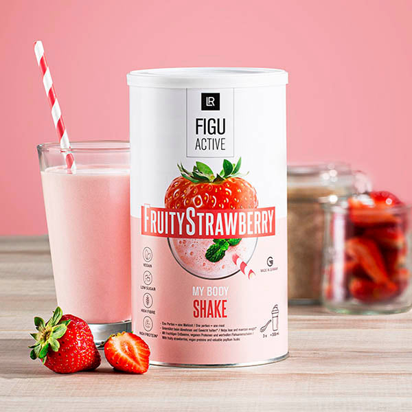 Fruchtige Verführung! - der LR FIGUACTIVE Fruity Strawberry Shake.