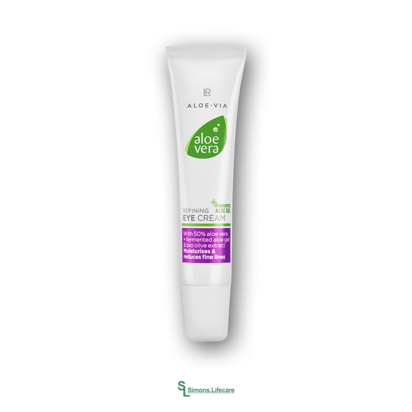 Frisch, geglättet, gepflegt! Frische & Pflege für deine Augen mit der LR Aloe Vera Refining Eye Cream Augencreme in der NEUEN REZEPTUR, 15ml! Jetzt bei Simons.Lifecare zum SONDERPREIS!