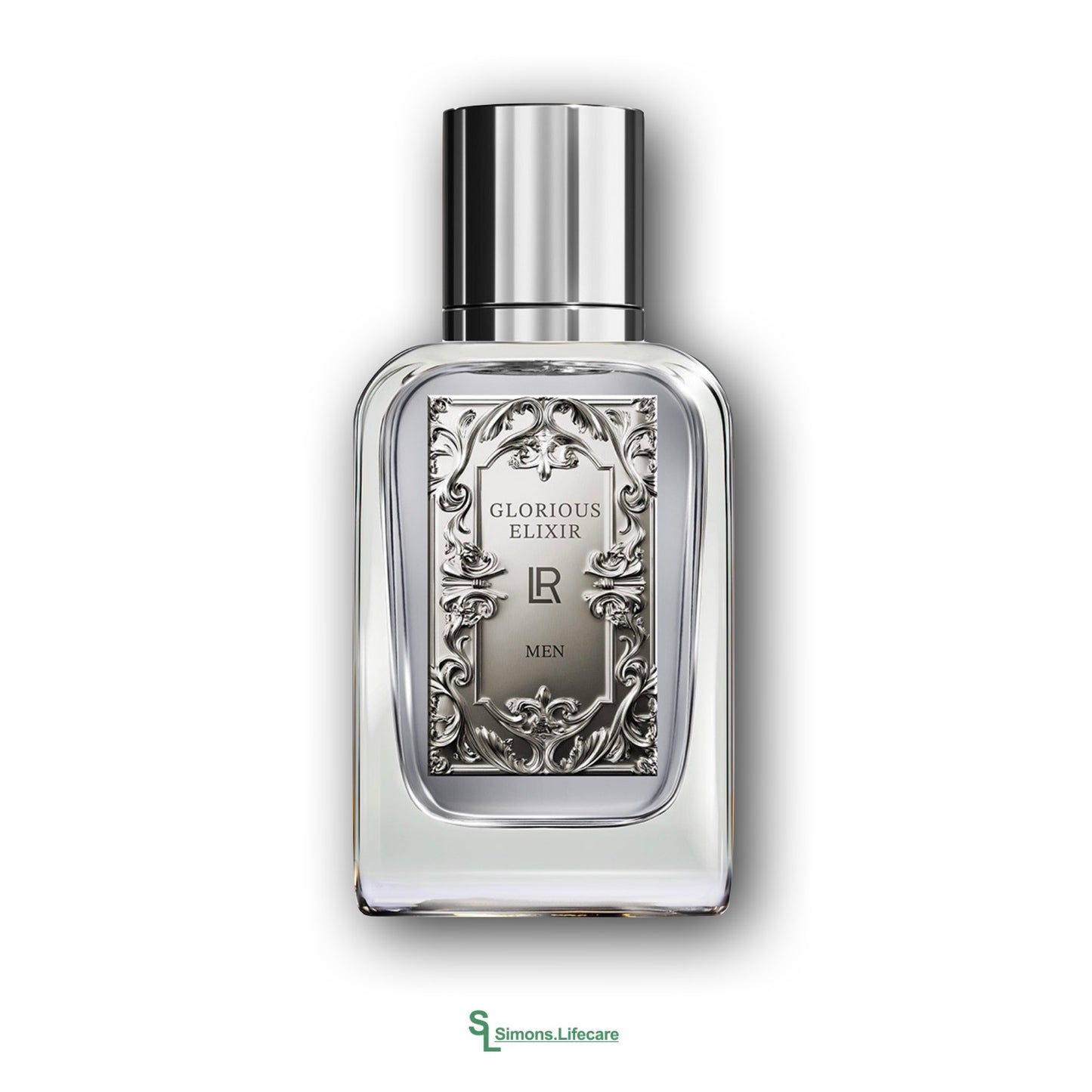 Die Essenz maskuliner Eleganz! Ein Duft, der deine Persönlichkeit unterstreicht: kraftvoll, stilvoll, unverkennbar - das LR GLORIOUS ELIXIR Eau de Parfum für Männer, 100ml. Jetzt bei Simons.Lifecare zum SONDERPREIS!