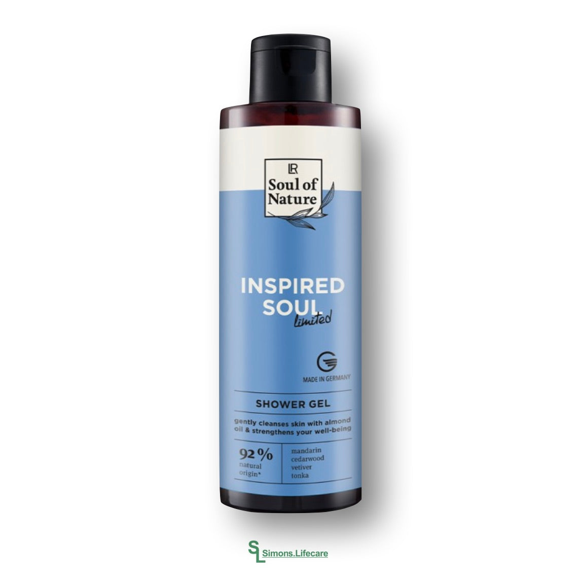 Natürliche Reinigung trifft auf die Kraft ätherischer Öle. Ein Duschmoment wie ein Kurzurlaub für die Sinne - mit dem LR LIMITED Soul of Nature Inspired Soul Shower Gel Duschgel, 200ml. Jetzt bei Simons.Lifecare zum SONDERPREIS!