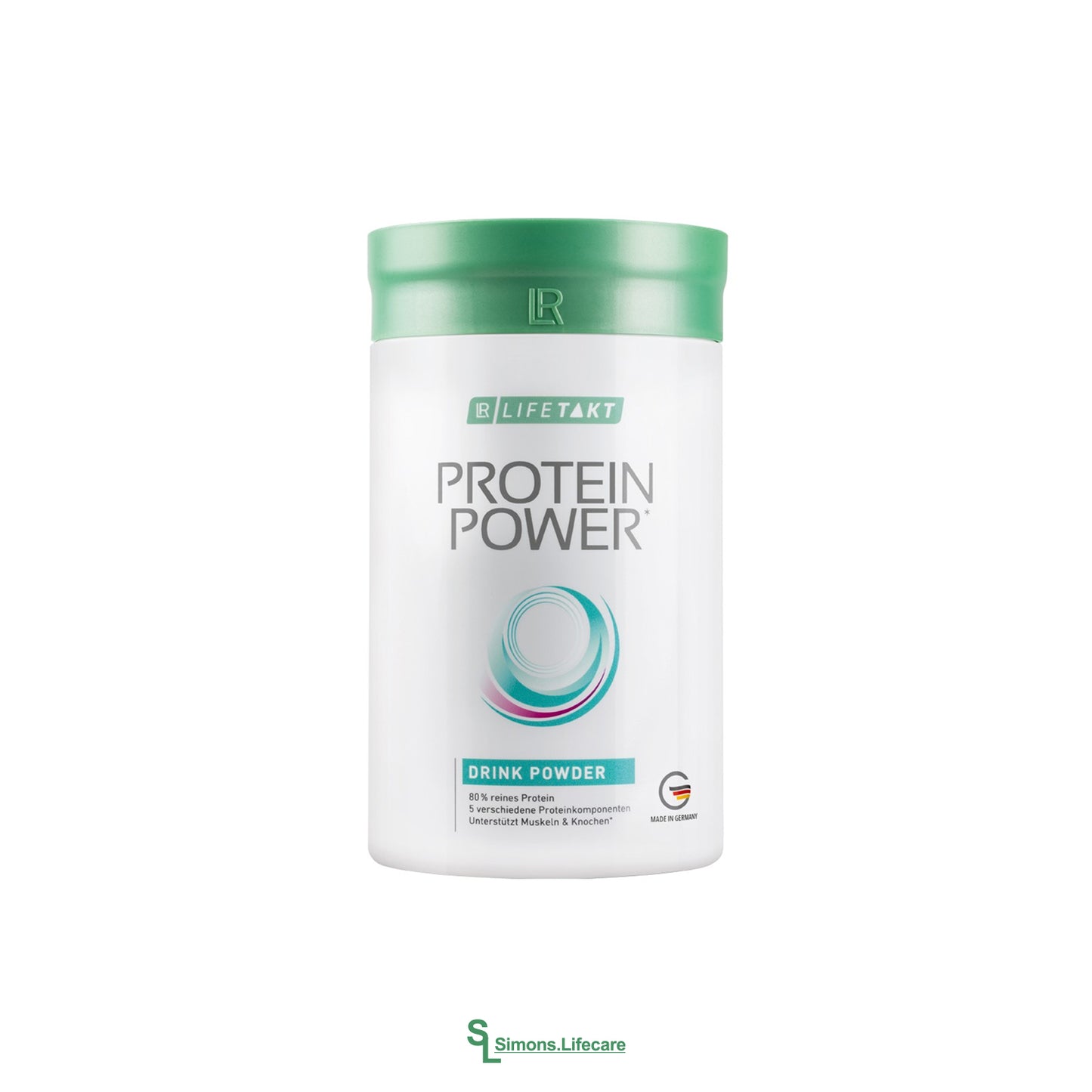 Instant-Getränkepulver mit Protein und Vanille-Geschmack, Vitamin B6, Magnesium und mit Süßungsmittel - dein LR Protein Power! Jetzt bei Simons.Lifecare mit schneller Lieferung!