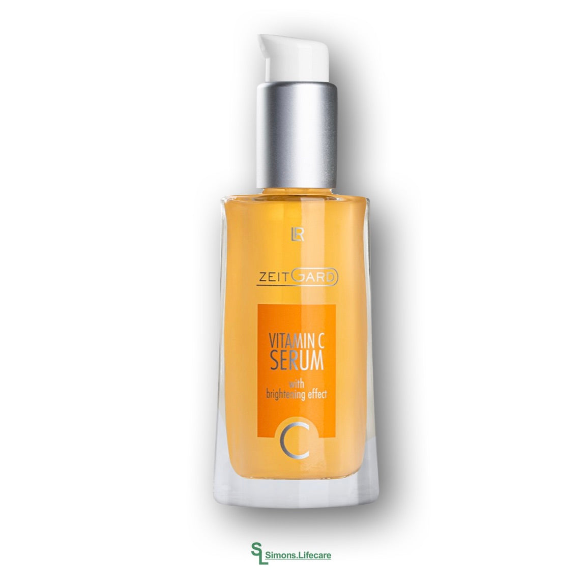 Der Glow-Booster für deine Haut. Frische, Ausstrahlung und Pflege in einem Serum. Mit der Kraft von Vitamin C und Gold-Technologie für strahlende Haut und einen ebenmäßigen Teint - das LR ZEITGARD Vitamin C Serum, 30ml. Jetzt bei Simons.Lifecare zum SONDERPREIS!