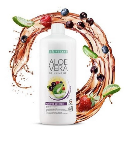 SUMMER PROTECTION: DER 3-FACH-SCHUTZ FÜR DEINEN SOMMER - das LR Aloe Vera Drinking Gel Açaí Pro Summer!