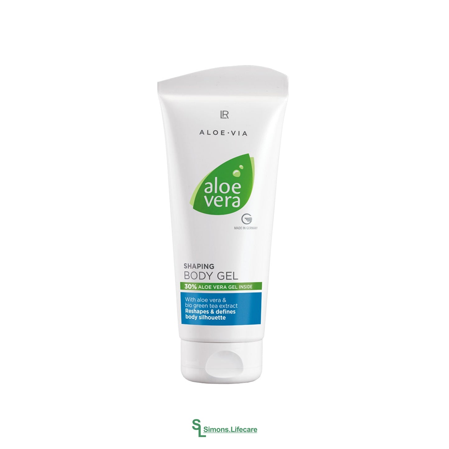 LR Aloe Vera Formendes Körpergel Shaping Body Gel – die regelmäßige Unterstützung, um deinen Körper gestrafft erscheinen zu lassen. Jetzt bei Simons.Lifecare mit schneller Lieferung! 
