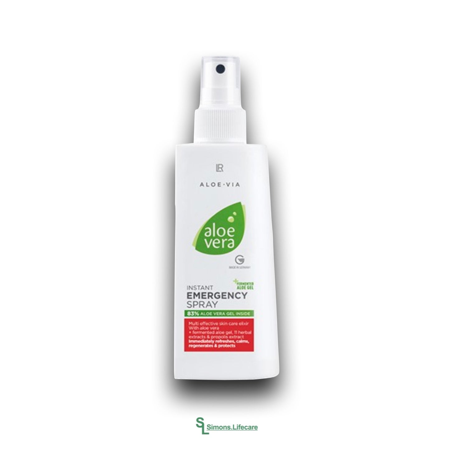 Deine Erste-Hilfe-Pflege für unterwegs - das LR Aloe Vera Instant Emergency Spray Schnelles Notfallspray SOS Spray in der NEUEN REZEPTUR! Mittlere Größe mit 150ml - perfekt für unterwegs! 