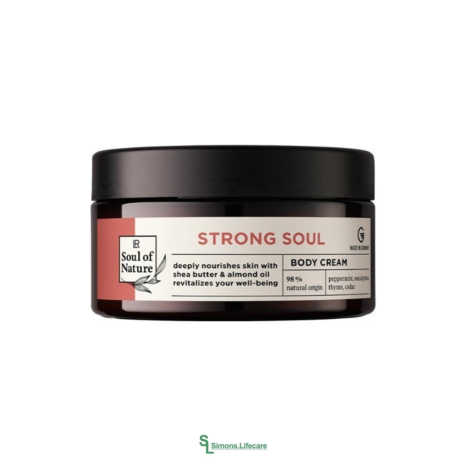 De-stress yourself - Körpercreme for beauty &amp; mind - die LR Soul of Nature Strong Soul Body Cream. Jetzt bei Simons.Lifecare mit schneller Lieferung! 
