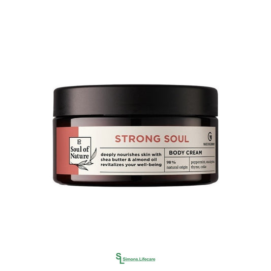 De-stress yourself - Körpercreme for beauty &amp; mind - die LR Soul of Nature Strong Soul Body Cream. Jetzt bei Simons.Lifecare mit schneller Lieferung! 
