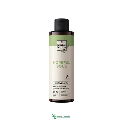 Das perfekte Duschgel für eine gereinigte Haut und eine unbeschwerte Seele - das LR Soul of Nature Hopeful Soul Shower Gel. Jetzt bei Simons.Lifecare mit schneller Lieferung! 
