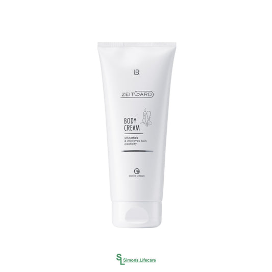 Mehr Elastizität und Spannkraft für deine Haut - mit der LR Zeitgard Body Cream Körpercreme! Jetzt bei Simons.Lifecare mit schneller Lieferung!