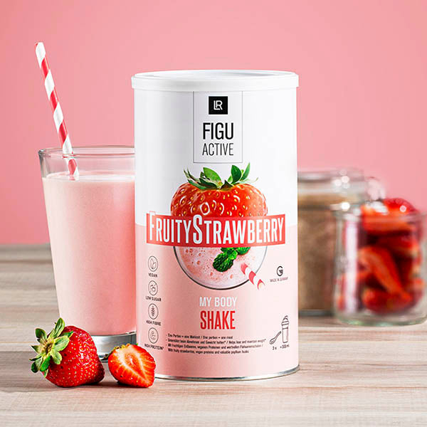 Fruchtige Verführung! - der LR FIGUACTIVE Fruity Strawberry Shake. 