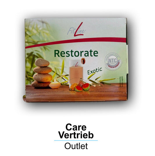 Dein Abendritual für Regeneration und Balance - mit dem FitLine Restorate Exotic Kaktusfeige-Geschmack, 30 Beutel je 6,7g = 200g. Jetzt bei Simons.Lifecare mit schneller Lieferung!