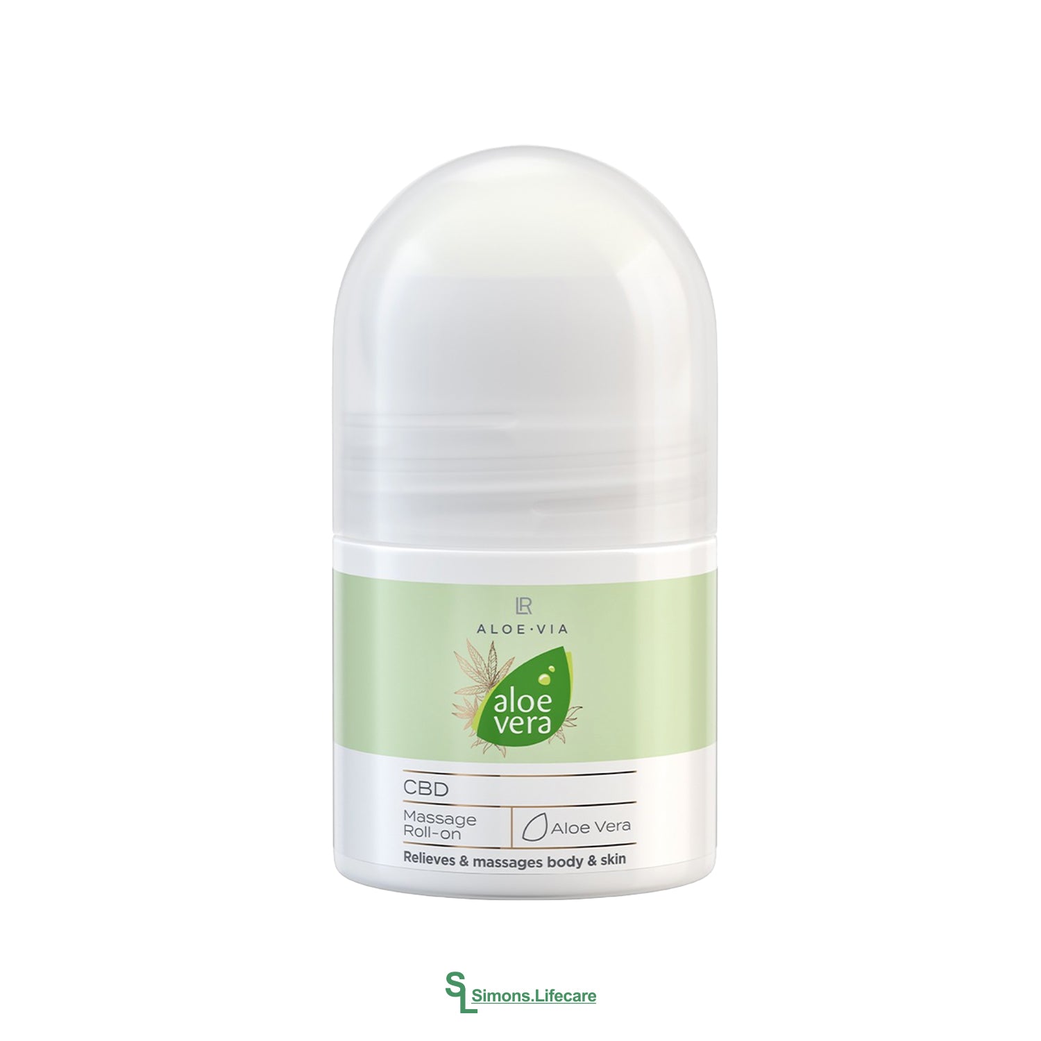 Natürliche Erholung für deine Haut – Entdecke den LR Aloe Vera CBD Massage Roll-On bei Simons-Lifecare, schnelle Lieferung.