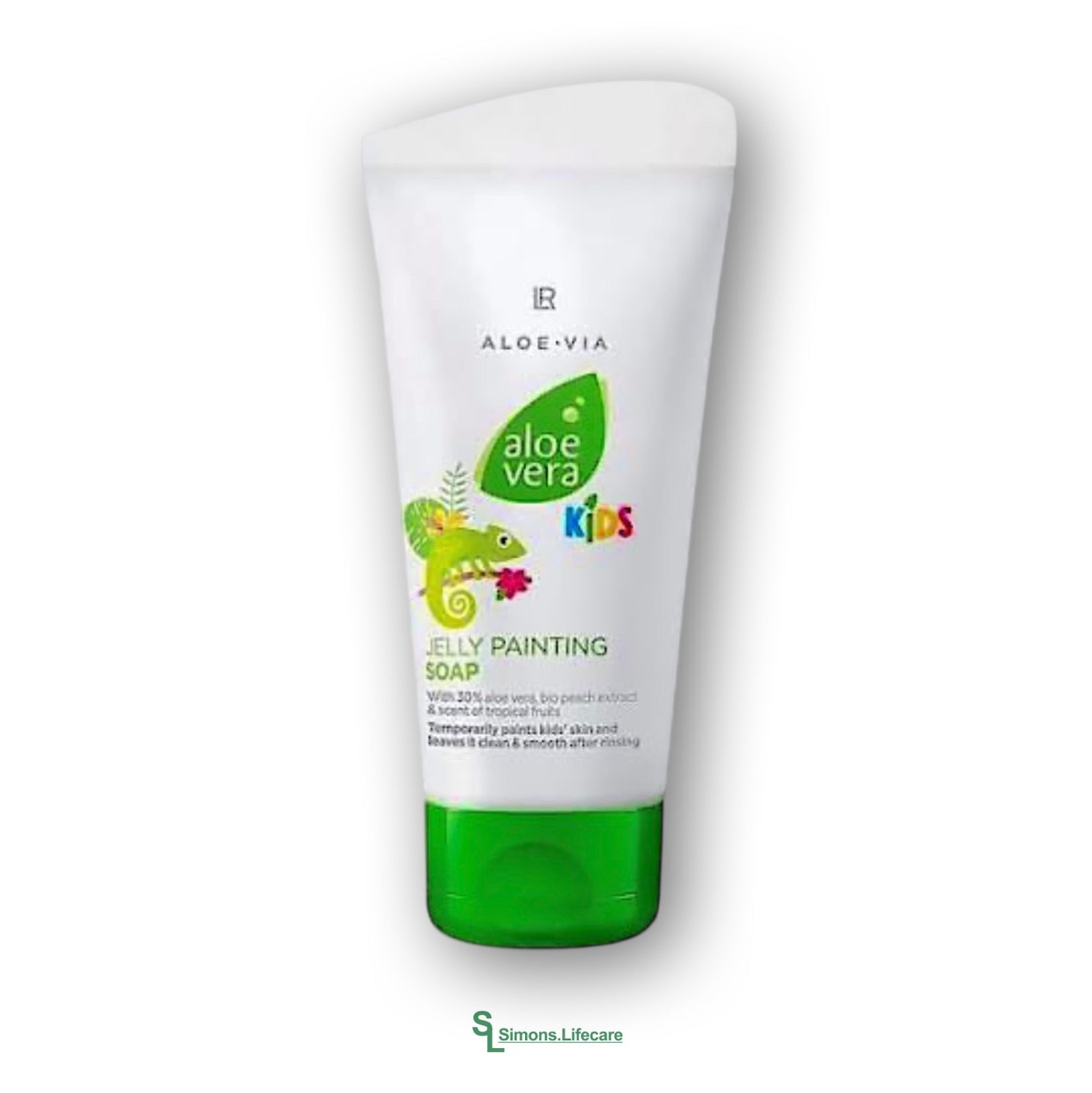 Kreativer Waschspaß für kleine Künstler. Malseife für Kinder mit Aloe Vera & Pfirsich - die LR Aloe Vera Kids Jelly Painting Soap, 75ml. Jetzt bei Simons.Lifecare zum SONDERPEIS!