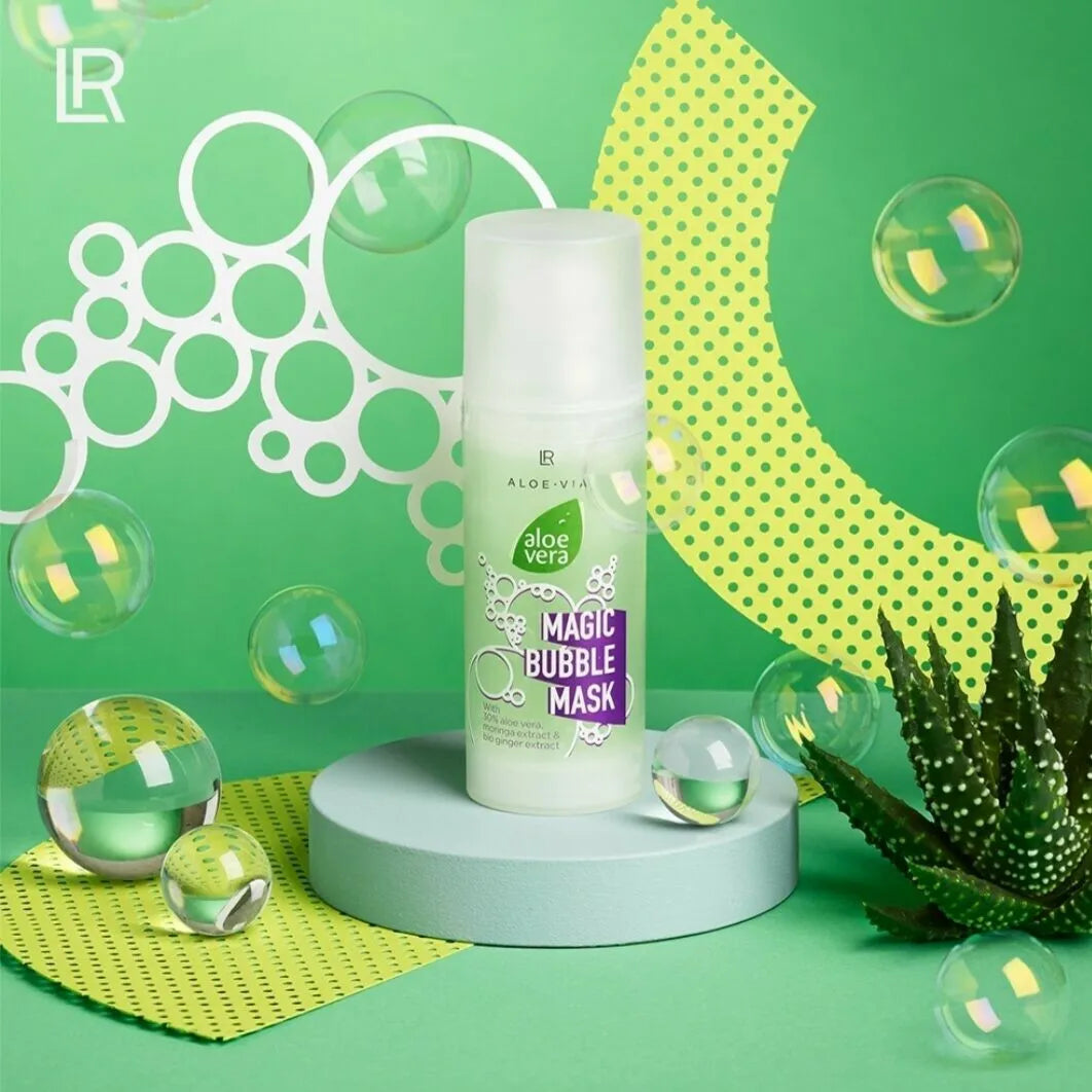 LR Aloe Vera Magic Bubble Mask - dein Maskenerlebnis für strahlend schöne Haut!