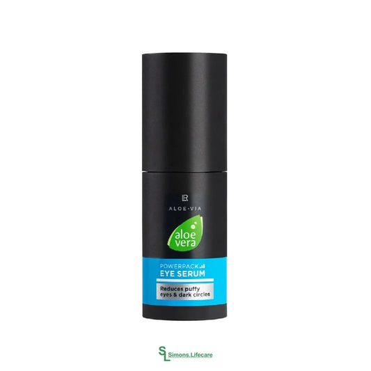 Das Augenserum für Männer mit Aloe Vera reduziert Augenringe und Schwellungen, mit kühlendem Effekt - LR Aloe Vera POWERPACK Hydrating Eye Serum for men Augenserum für Männer! Jetzt bei Simons.Lifecare mit schneller Lieferung! 
