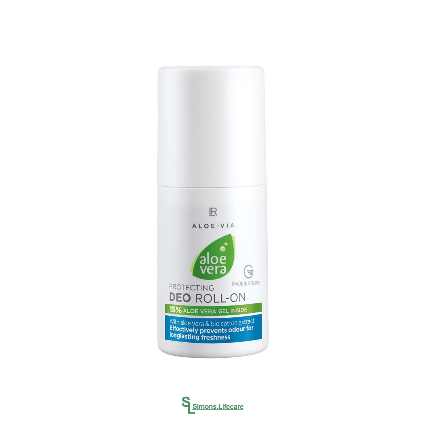 LR Aloe Vera Schützender Deo Roll-on Deo Roller – sanfter, frischer Duft und lang anhaltende Wirkung. Jetzt bei Simons.Lifecare mit schneller Lieferung! 
