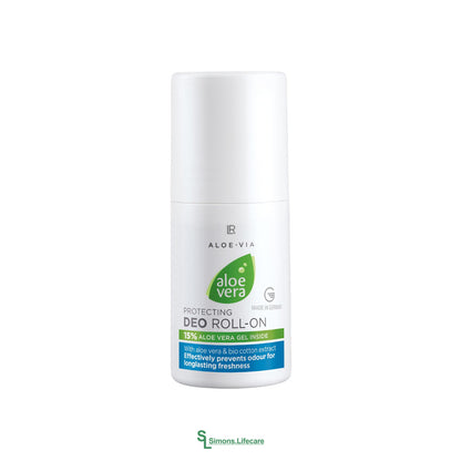 LR Aloe Vera Schützender Deo Roll-on Deo Roller – sanfter, frischer Duft und lang anhaltende Wirkung. Jetzt bei Simons.Lifecare mit schneller Lieferung! 
