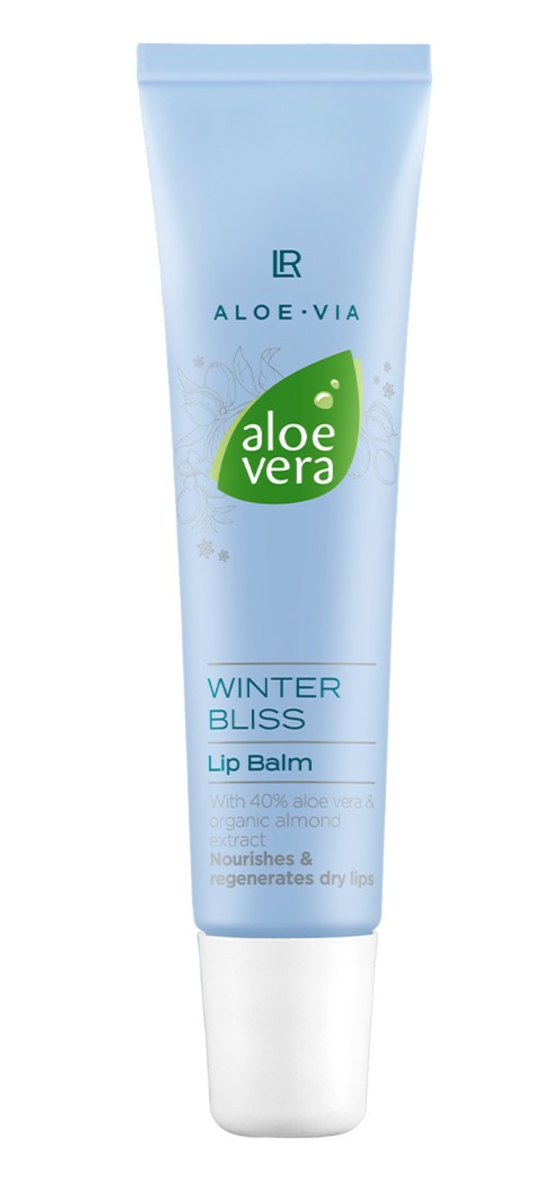 Keine spröden Lippen in den kalten Monaten – dank dem LR Aloe Vera Winter Bliss Lip Balm Lippenpflege limitierte Edition, 15ml.