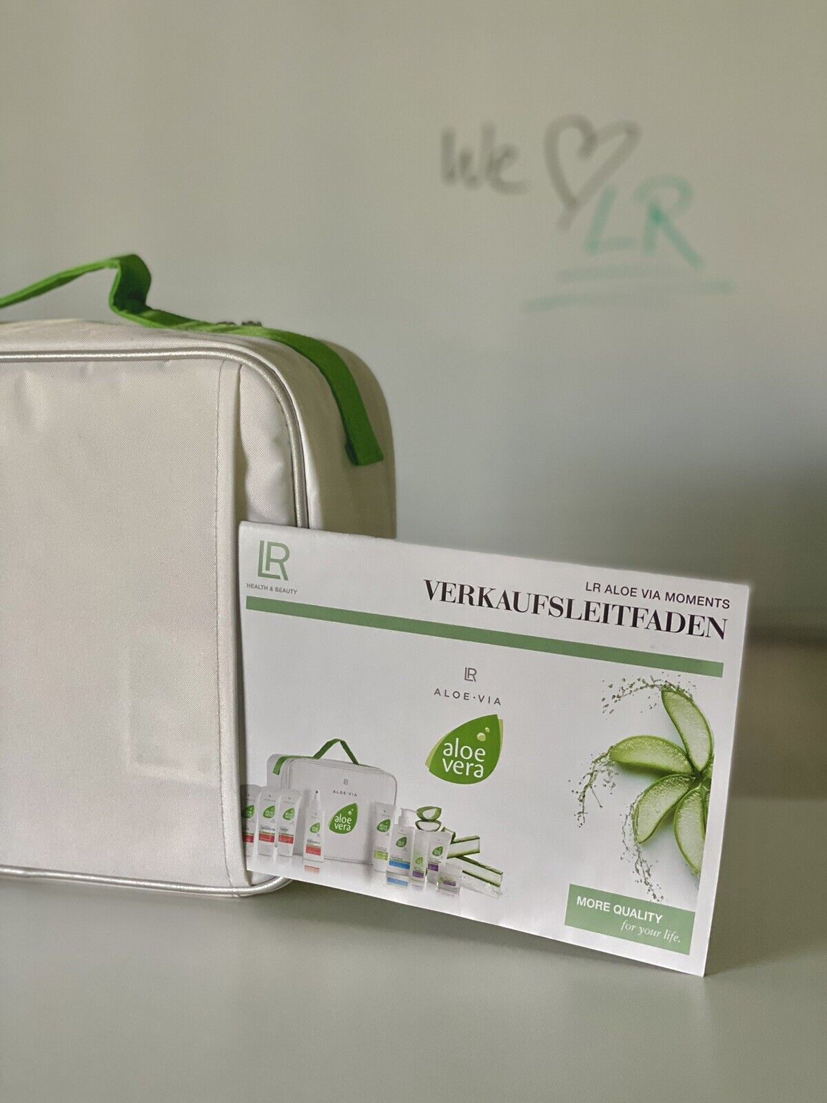 LR ALOE VIA Moments Tasche Koffer (altes Design) - OHNE Inhalt - NEU & UNBENUTZT.