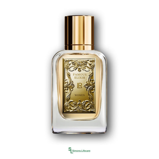 Der Duft deiner Legende! Ein Duft für Frauen, die auffallen wollen - sinnlich, feminin und unverwechselbar - das LR FAMOUS ELIXIR Eau de Parfum für Frauen, 100ml. Jetzt bei Simons.Lifecare zum SONDERPREIS!
