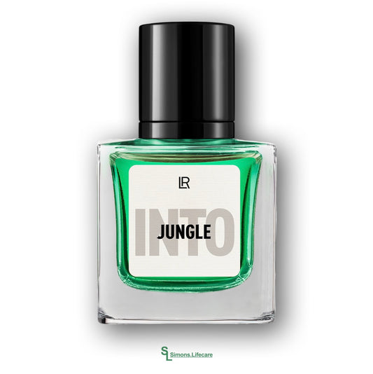 Herrenduft mit aromatischen, orientalischen und holzigen Duftnoten. Minze, Lavendel und Tonkabohne - das LR Into Jungle Eau de Parfum für Männer, 50ml. Jetzt bei Simons.Lifecare zum SONDERPREIS!