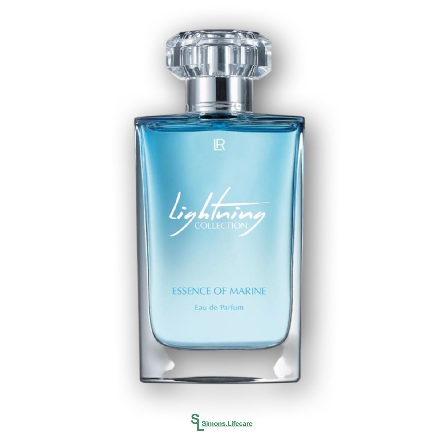 Harmonische Duftkomposition mit aquatischen und holzigen Noten - das LR Lightning Collection Essence of Marine Eau de Parfum für Frauen, 50ml. Jetzt bei Simons.Lifecare zum SONDERPREIS!