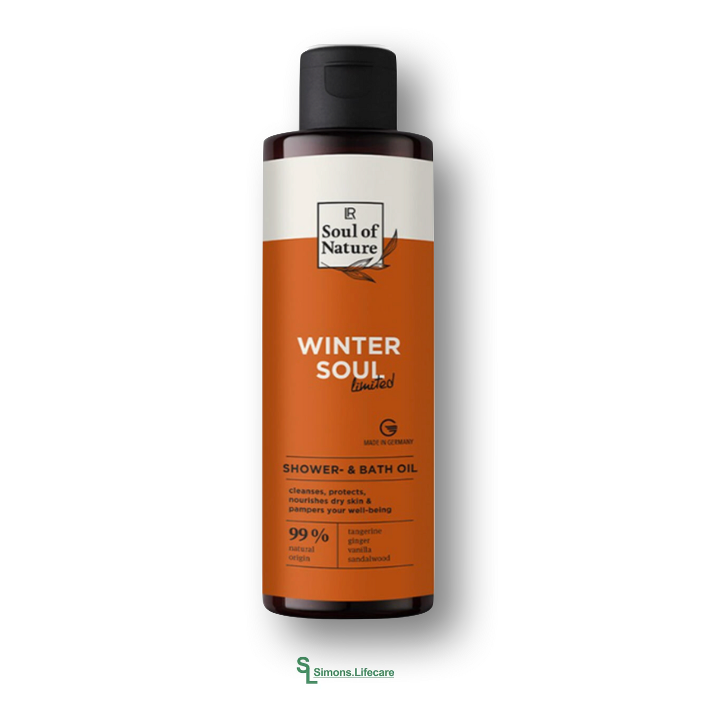 Verwöhne dich königlich mit der magischen Wellness-Welt von Soul of Nature - LR LIMITED EDITION Soul of Nature Winter Soul Shower & Bath Oil Dusch- und Badeöl, 200ml.