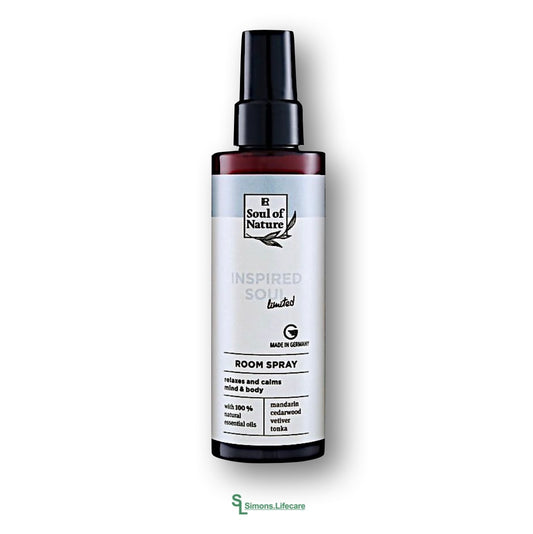 Wohlfühlatmosphäre zum Versprühen. Neutralisiert Gerüche und bringt frische Leichtigkeit in den Raum - das LR LIMITED Soul of Nature Inspired Soul Room Spray Raumspray, 100ml. Jetzt bei Simons.Lifecare zum SONDERPREIS!
