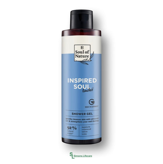 Natürliche Reinigung trifft auf die Kraft ätherischer Öle. Ein Duschmoment wie ein Kurzurlaub für die Sinne - mit dem LR LIMITED Soul of Nature Inspired Soul Shower Gel Duschgel, 200ml. Jetzt bei Simons.Lifecare zum SONDERPREIS!