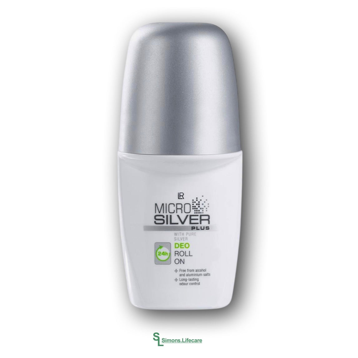 Zuverlässiger Schutz und sanfte Pflege für jeden Tag. Frische, auf die du dich verlassen kannst - mit dem LR MICROSILVER PLUS Deo Roll-on Antibakterieller Deo-Roller, 50ml. Jetzt bei Simons.Lifecare!