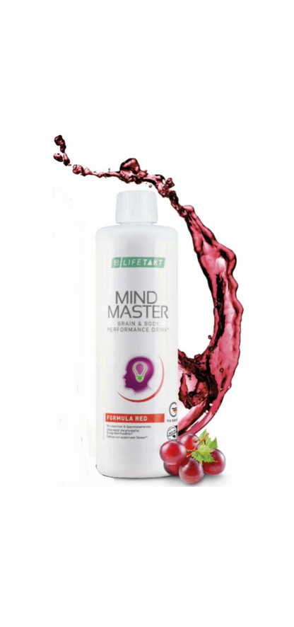 Dein Begleiter für Energie, Power und Leistungsfähigkeit - der LR Mind Master Formula Red. Jetzt bei Simons.Lifecare mit schneller Lieferung!
