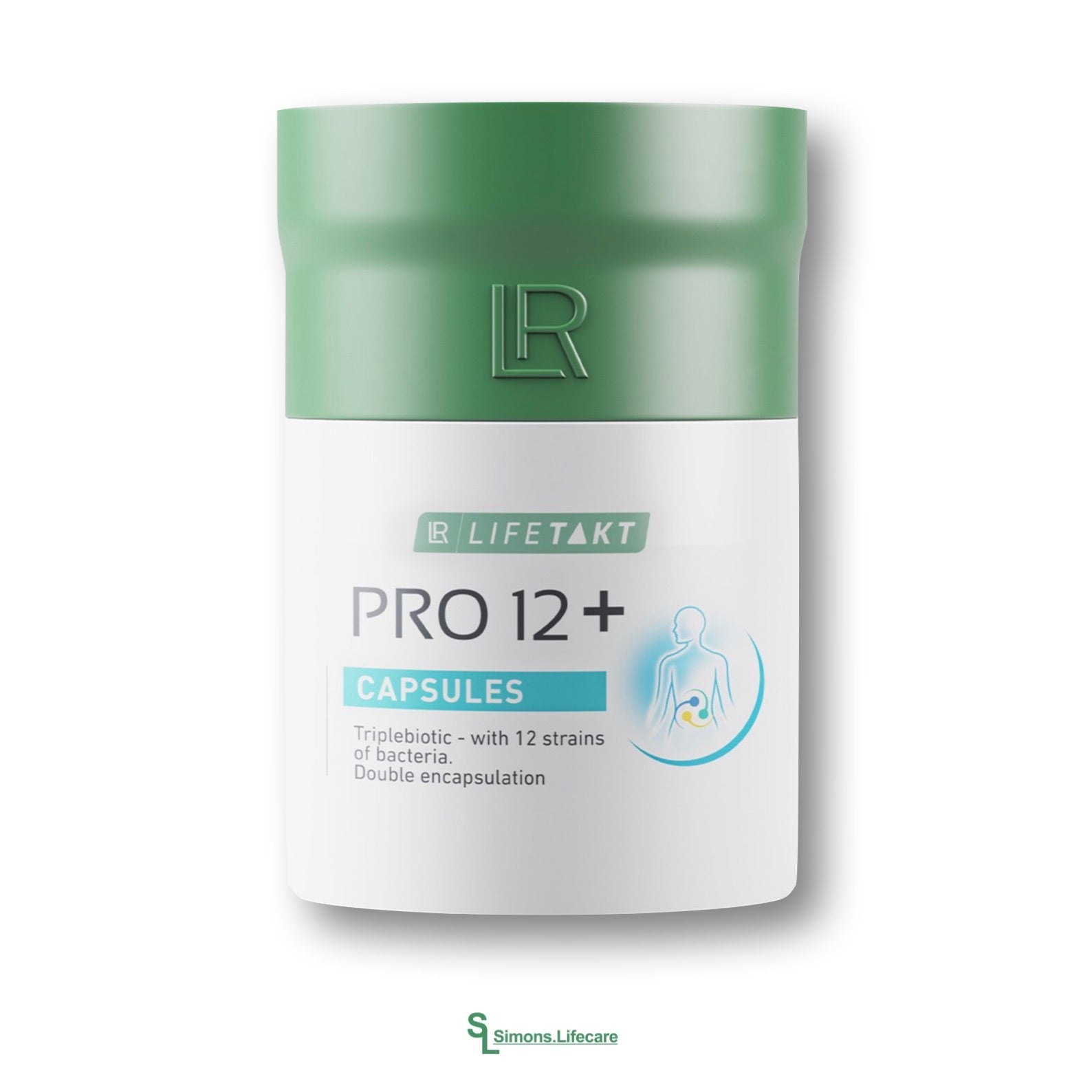 LR Pro 12+ Kapseln, 17g – die nächste Generation von Bakterienpräparaten mit dem neuen TRIPLEBIOTIC-Komplex. Jetzt bei Simons.Lifecare mit schneller Lieferung!
