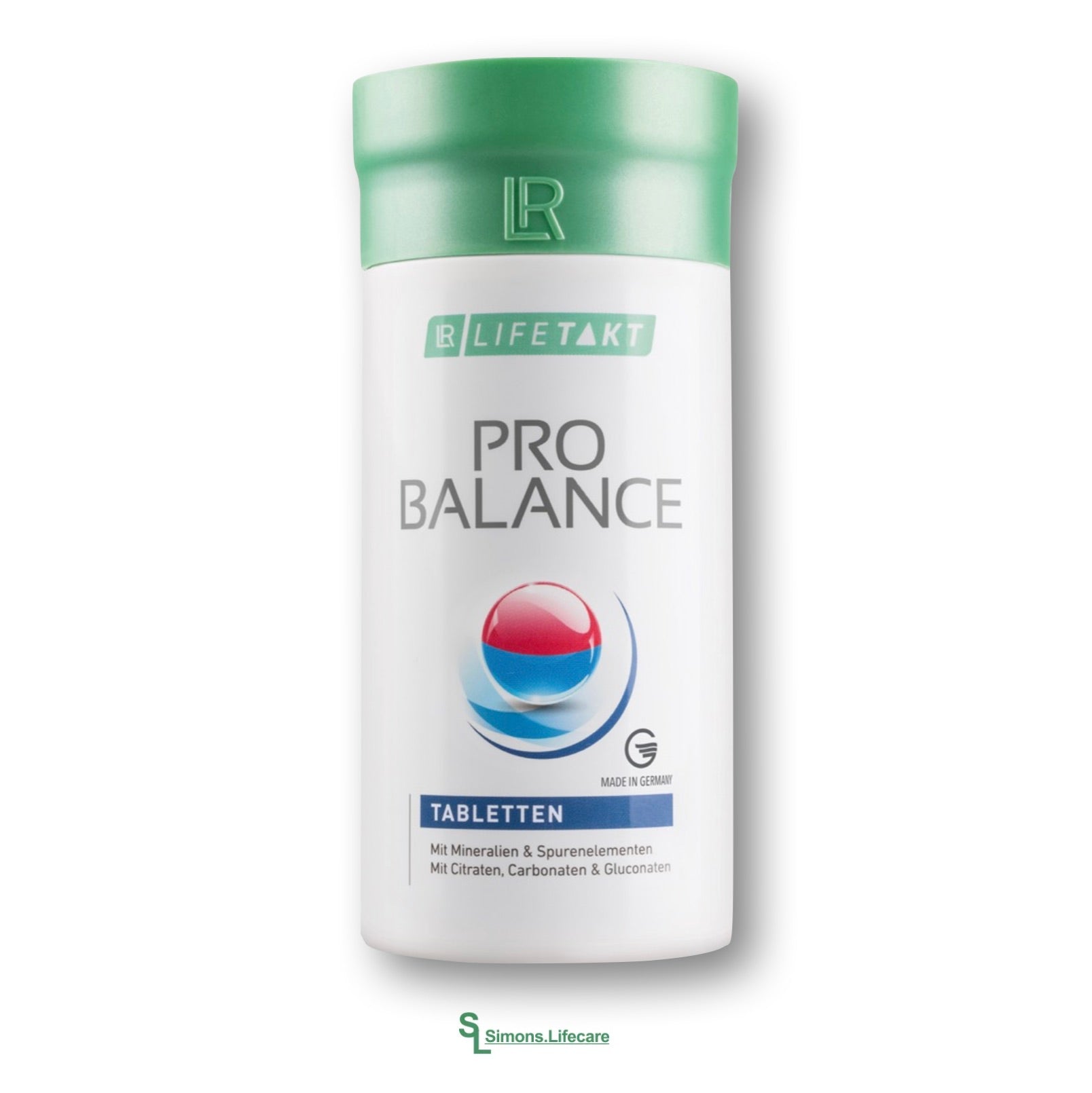 Das Nahrungsergänzungsmittel mit den wichtigsten Mineralstoffen und Spurenelementen - die LR Pro Balance Tabletten, 252g = 360 Stück. Jetzt bei Simons.Lifecare zum SONDERPREIS!
