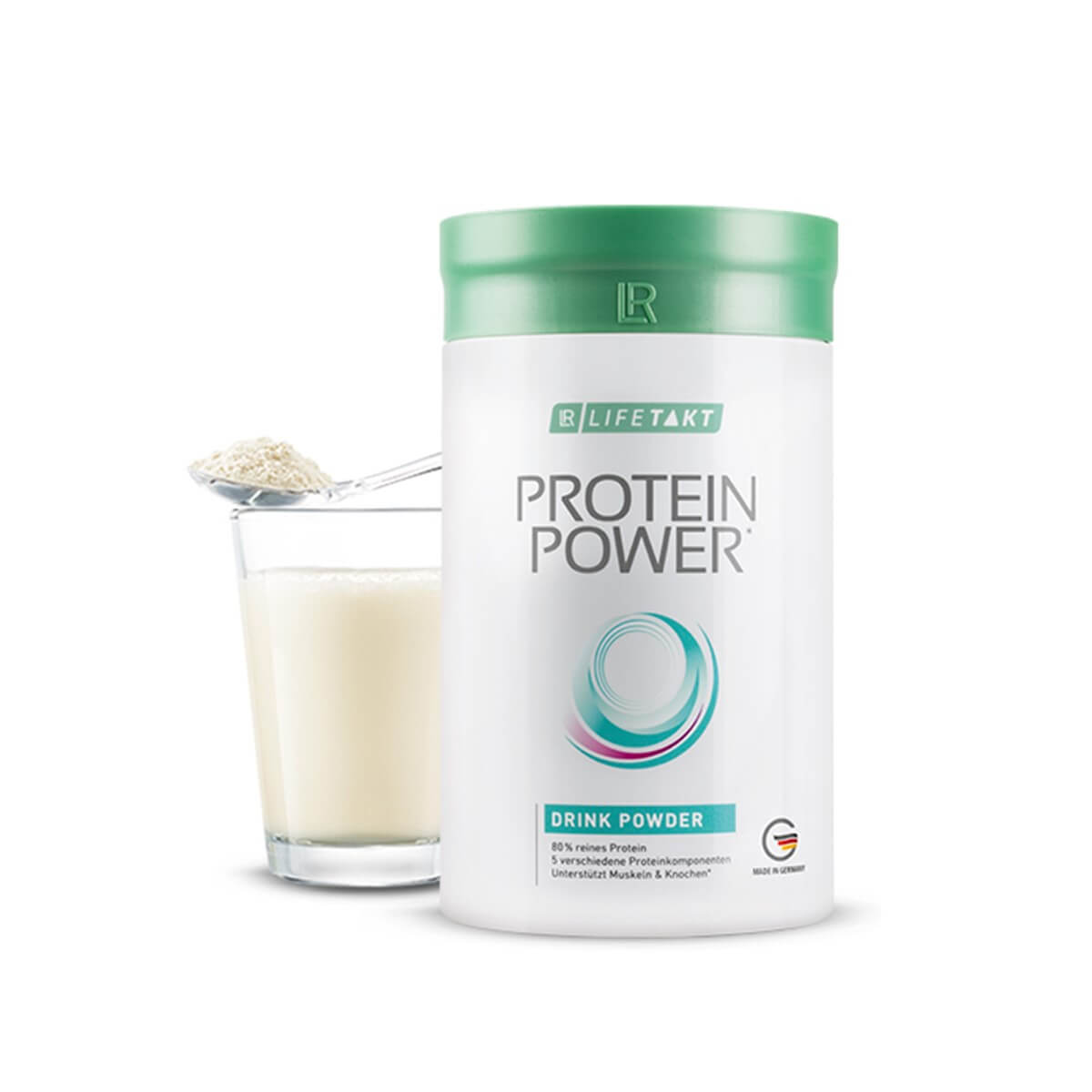 Instant-Getränkepulver mit Protein und Vanille-Geschmack, Vitamin B6, Magnesium und mit Süßungsmittel - dein LR Protein Power!