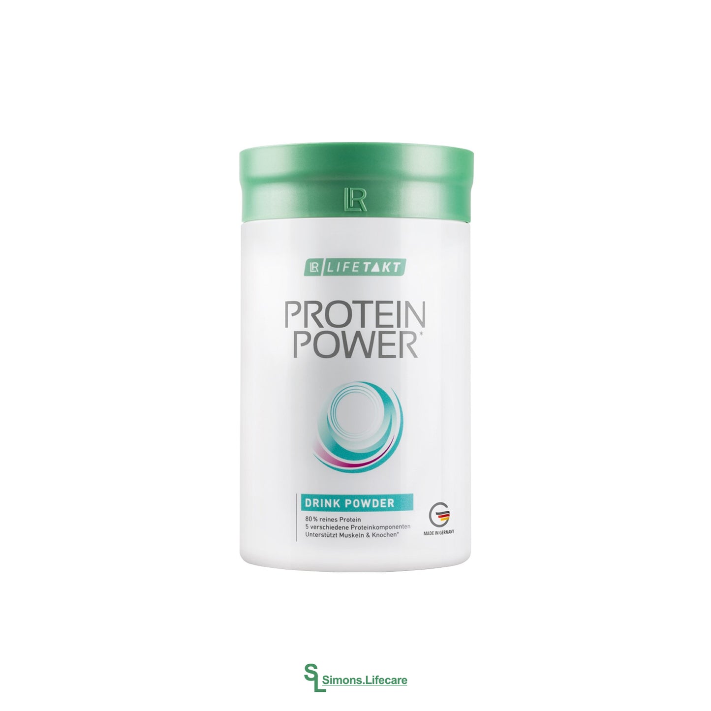 Instant-Getränkepulver mit Protein und Vanille-Geschmack, Vitamin B6, Magnesium und mit Süßungsmittel - dein LR Protein Power! Jetzt bei Simons.Lifecare mit schneller Lieferung! 
