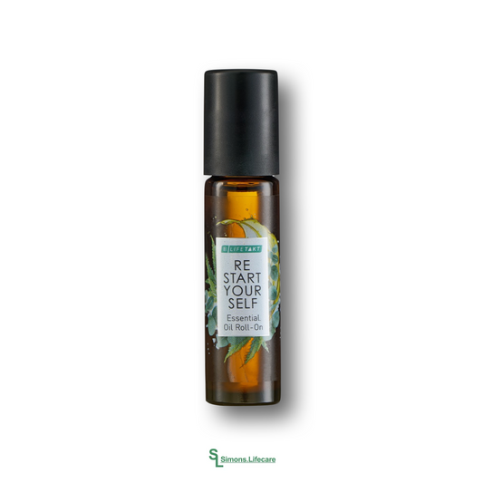 Auftanken und entspannen in wenigen Sekunden – dank dem LR RESTART YOURSELF Essential Oil Roll-On Regenerationsroller, 10ml! Jetzt bei Simons.Lifecare mit schneller Lieferung! 