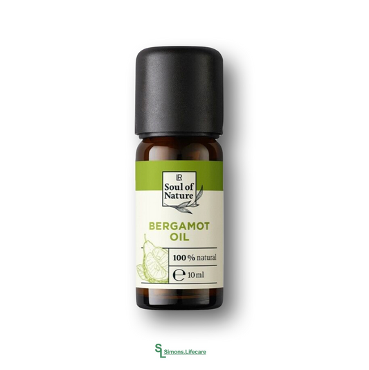 Entspannung liegt in der Luft – mit dem LR Soul of Nature Bergamot Oil Ätherisches Öl Bergamotte Duftöl, 10ml. Erlebe die kraftvolle Frische und belebende Leichtigkeit der Bergamotte, bekannt für ihre ausgleichende, stimmungsaufhellende Wirkung auf Körper und Geist. 