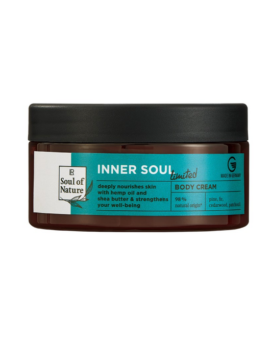 Gib deiner Haut was sie benötigt – mit der LR Soul of Nature INNER SOUL Body Cream Körpercreme, 200ml.