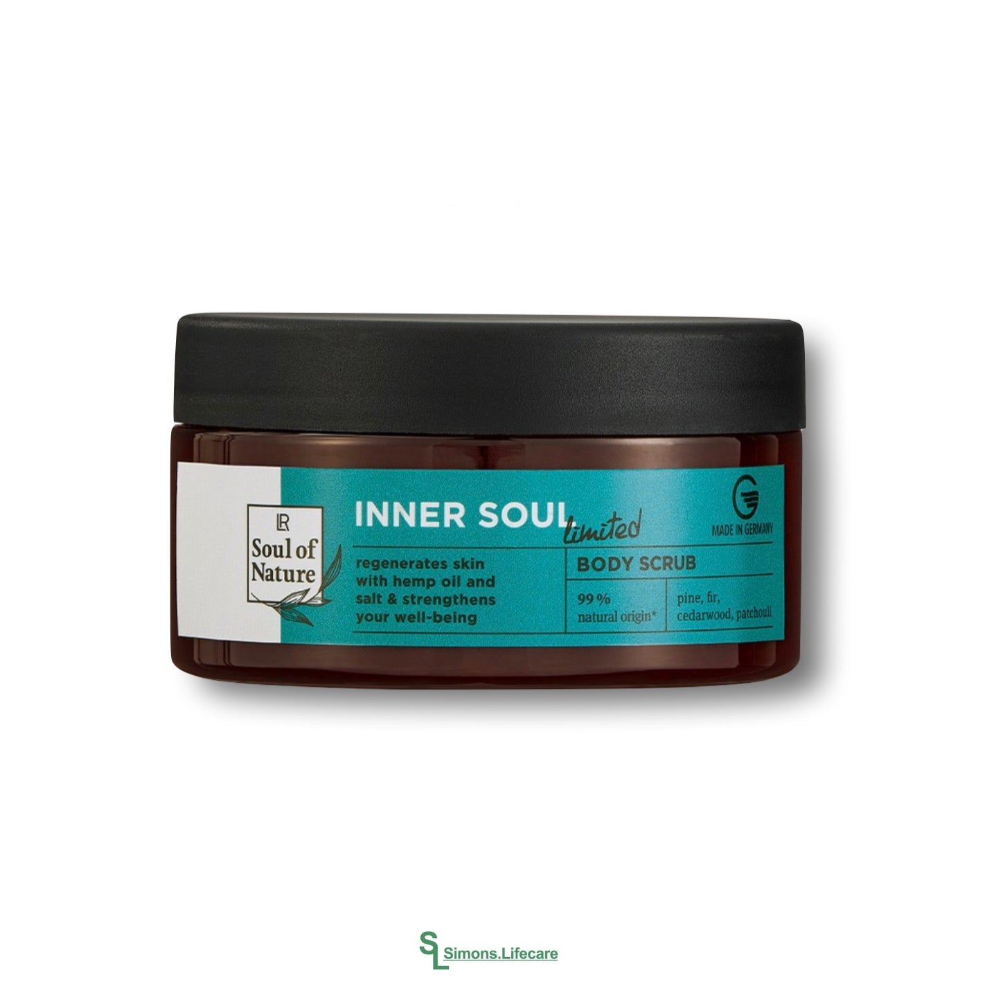 Das perfekte Peeling für deine Haut – LR Soul of Nature INNER SOUL Body Scrub Körperpeeling, 300g. Jetzt bei Simons.Lifecare mit schneller Lieferung zum Sonderpreis!