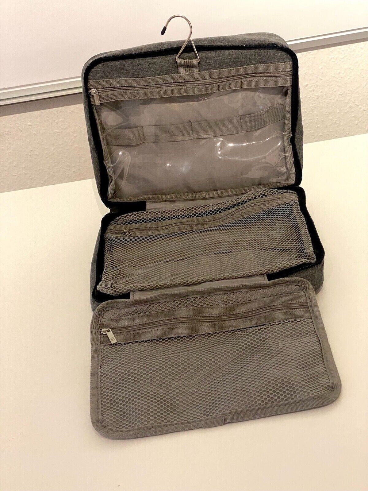 ✨ Original LR Bag Kulturtasche / LR ALOE VIA Moments Tasche (neues Design, grau) - OHNE Inhalt - NEU & UNBENUTZT ✨