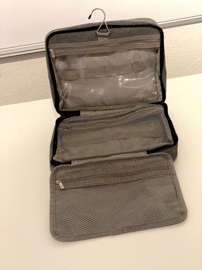 ✨ Original LR Bag Kulturtasche / LR ALOE VIA Moments Tasche (neues Design, grau) - OHNE Inhalt - NEU & UNBENUTZT ✨